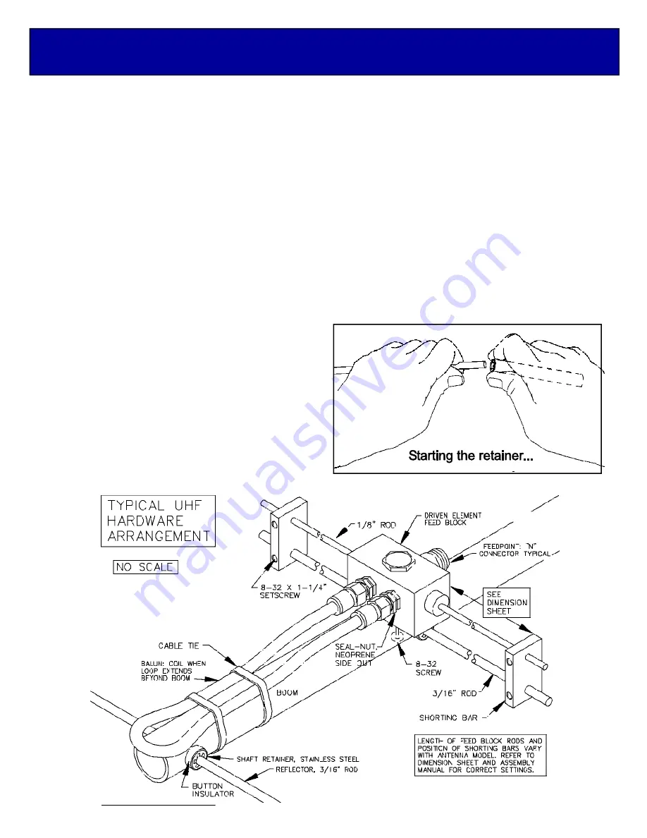 M2 Antenna Systems 432-6WL Assembly Manual Download Page 2