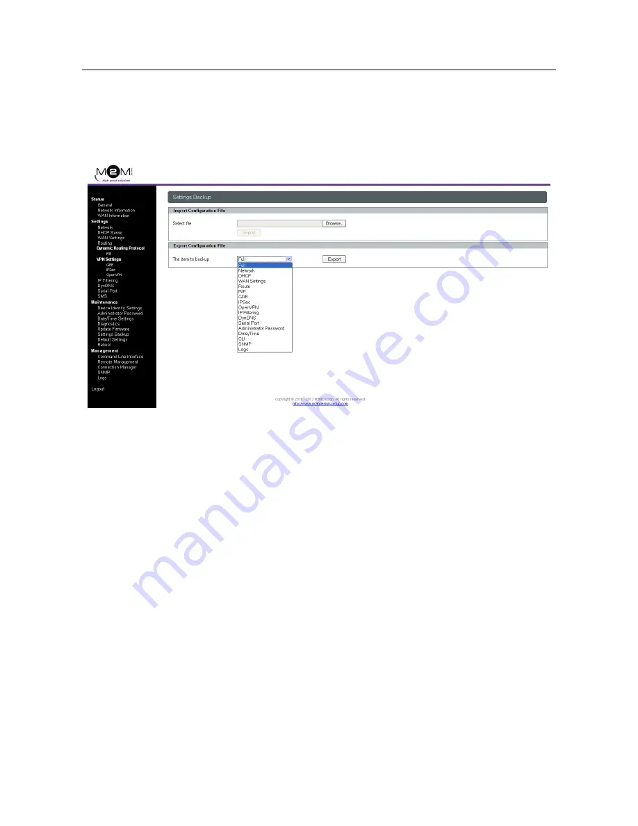 M2M PrestoAdvanced AD101 User Manual Download Page 52