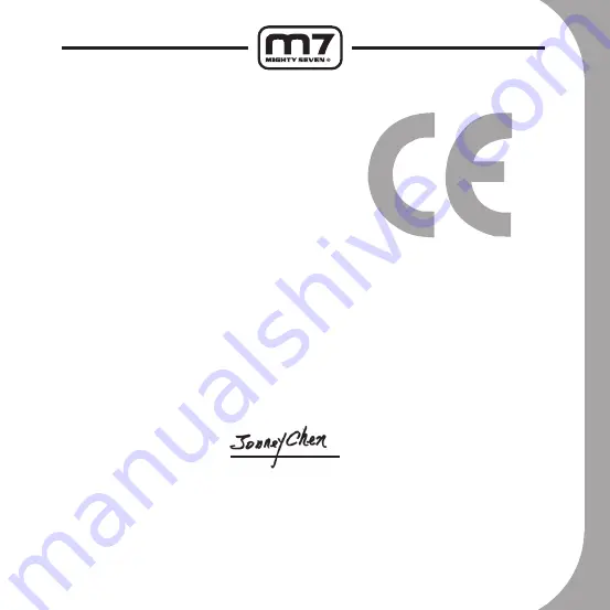 M7 NC-2210 Operation Instruction Manual Download Page 19