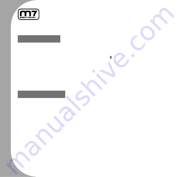 M7 QB-104 Manual Download Page 8