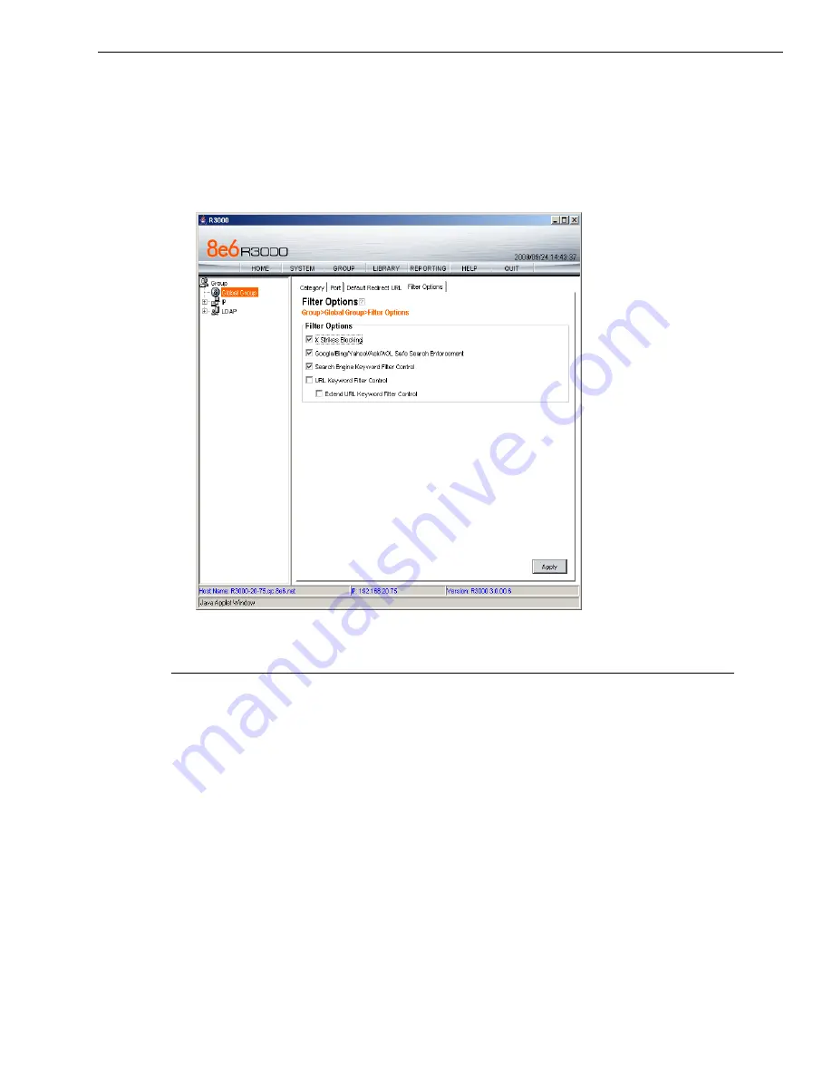 M86 Security R3000 HL Evaluation Manual Download Page 41