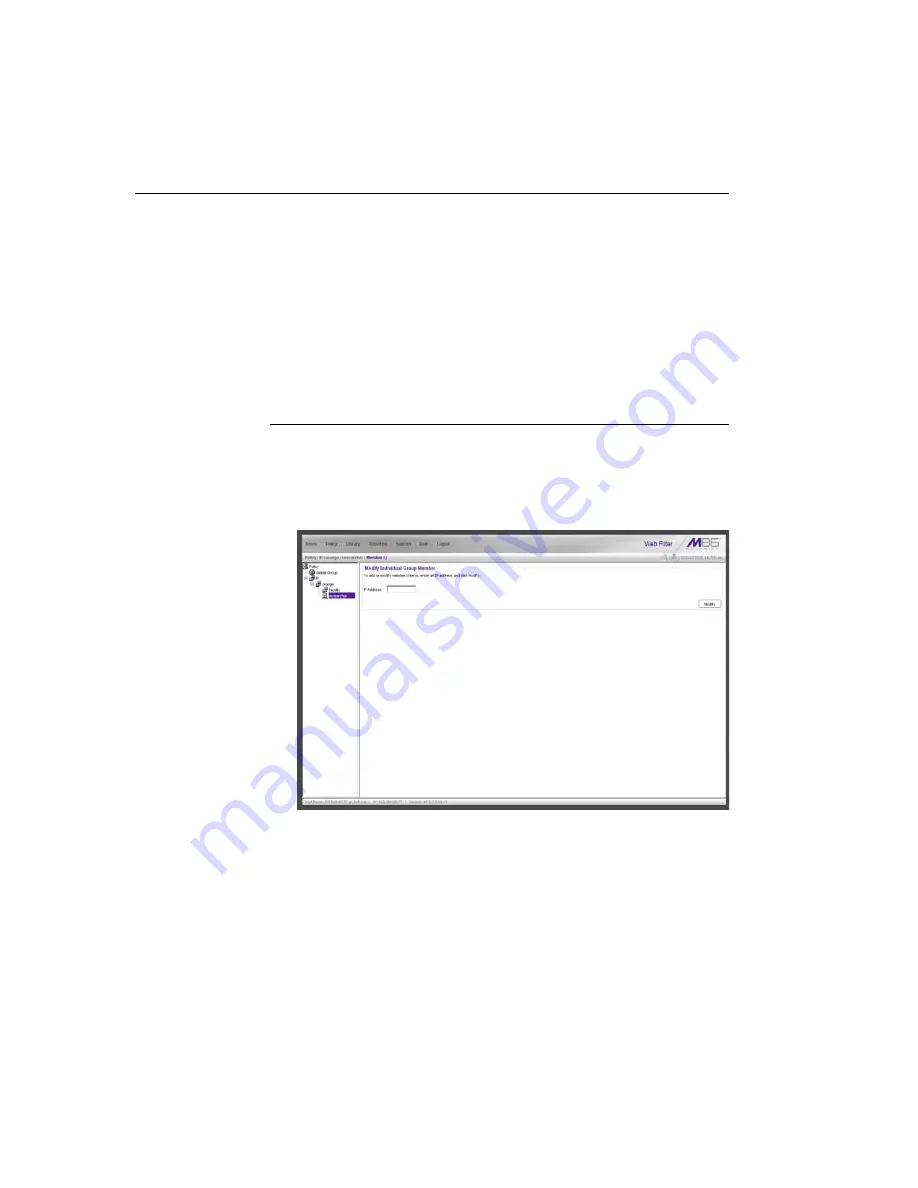 M86 Security Web Filter HL User Manual Download Page 420