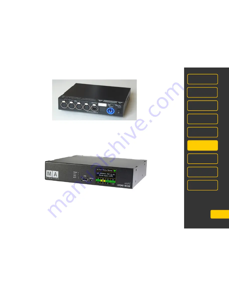 MA lighting 4Port Node onPC User Manual Download Page 12