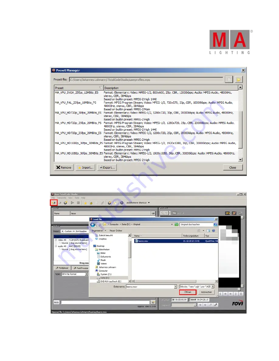 MA lighting MA VPU User Manual Download Page 184