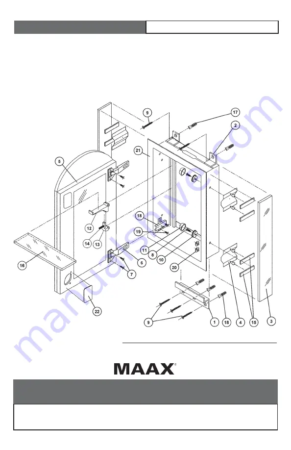 MAAX 124903 Owner'S Manual Download Page 1