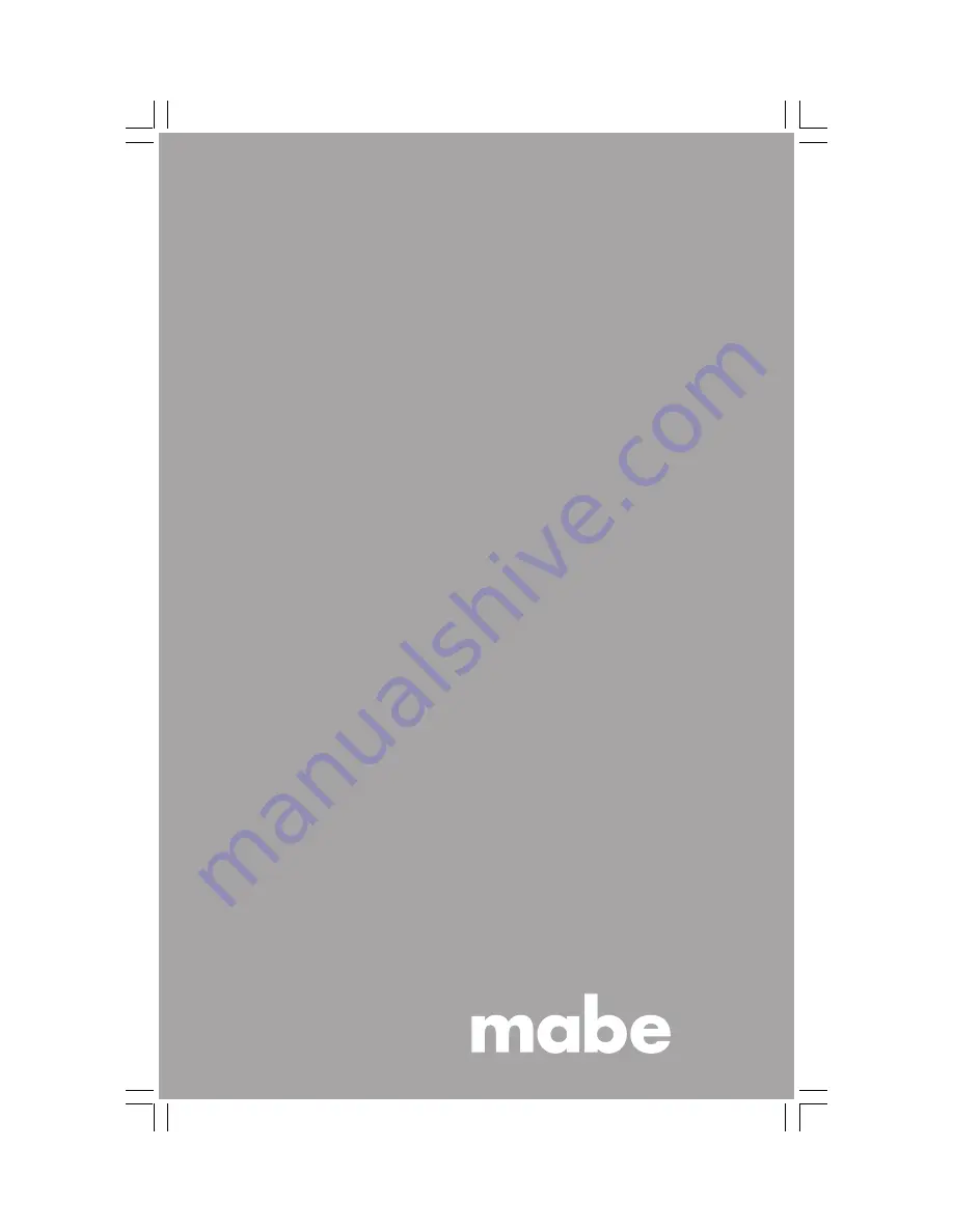 mabe LMD6124PBEB0 Owner'S Manual Download Page 1