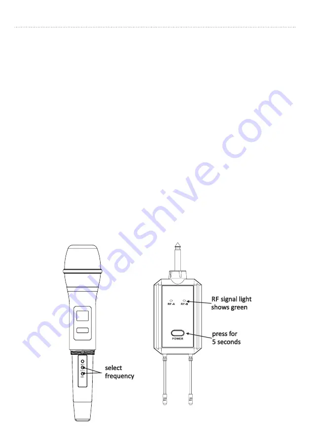 Mac Mah W-UHF-100 User Manual Download Page 11