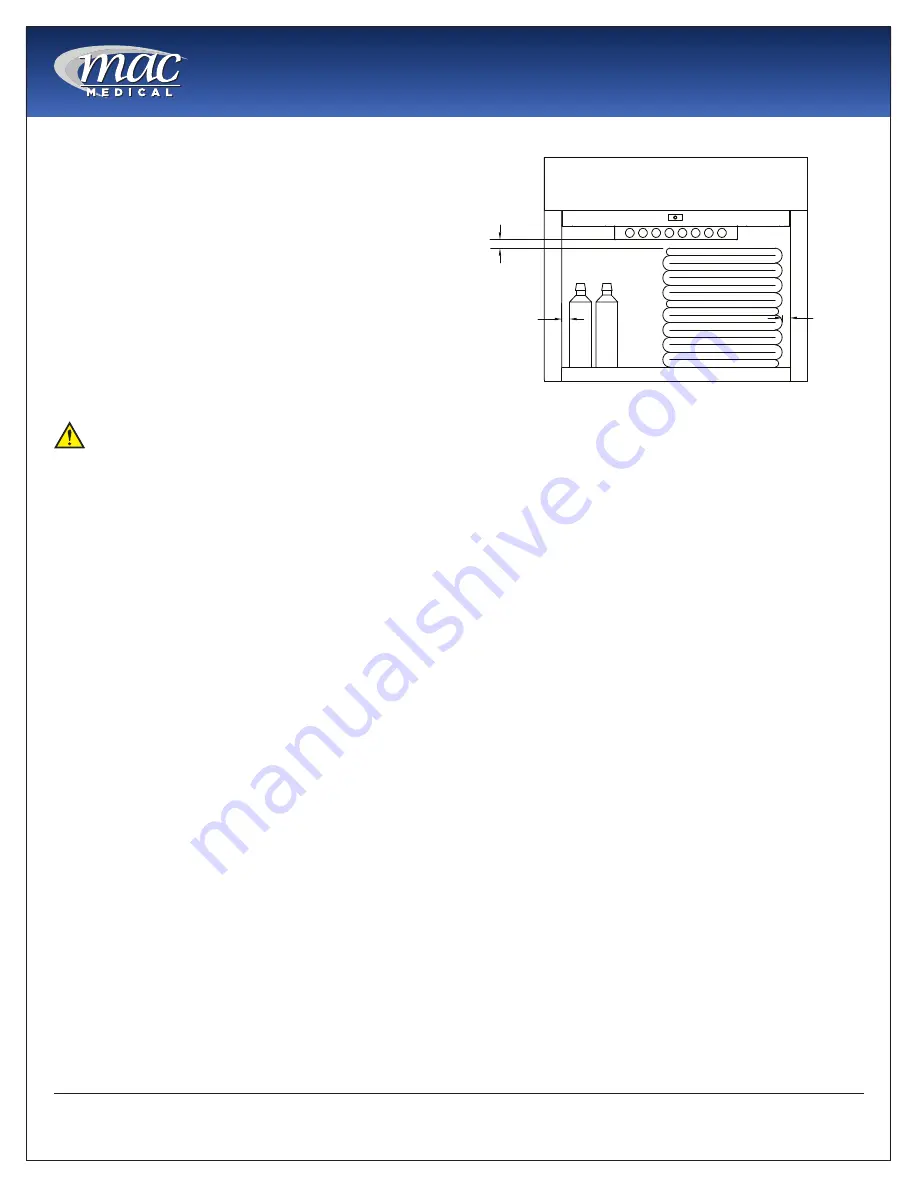 Mac Medical D Series Installation Operation & Maintenance Download Page 16