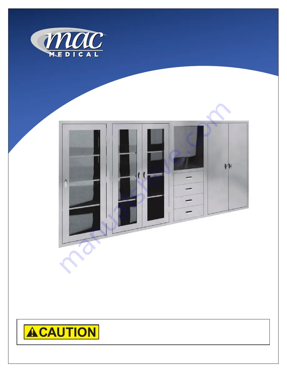 Mac Medical MDC-24 Installation And Maintenance Manual Download Page 1