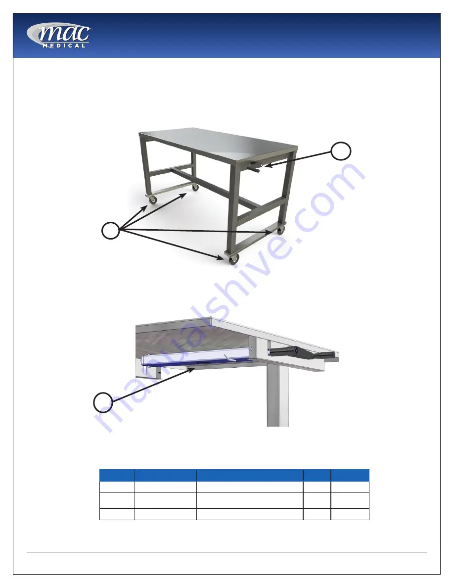 Mac Medical WT0004 Instruction Manual Download Page 15