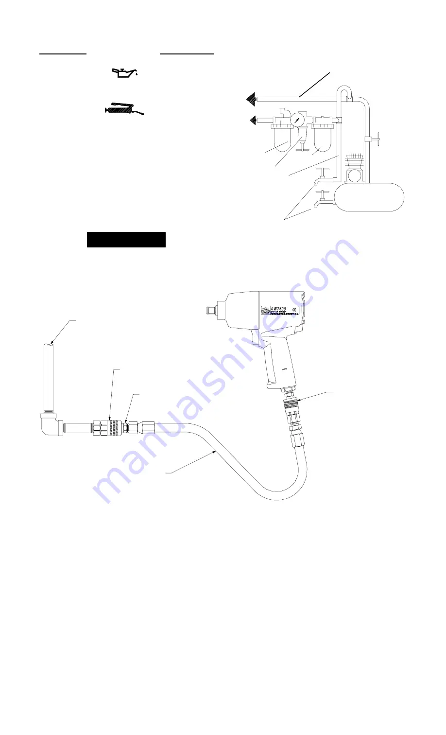 MAC TOOLS AW7500 Instructions Manual Download Page 8