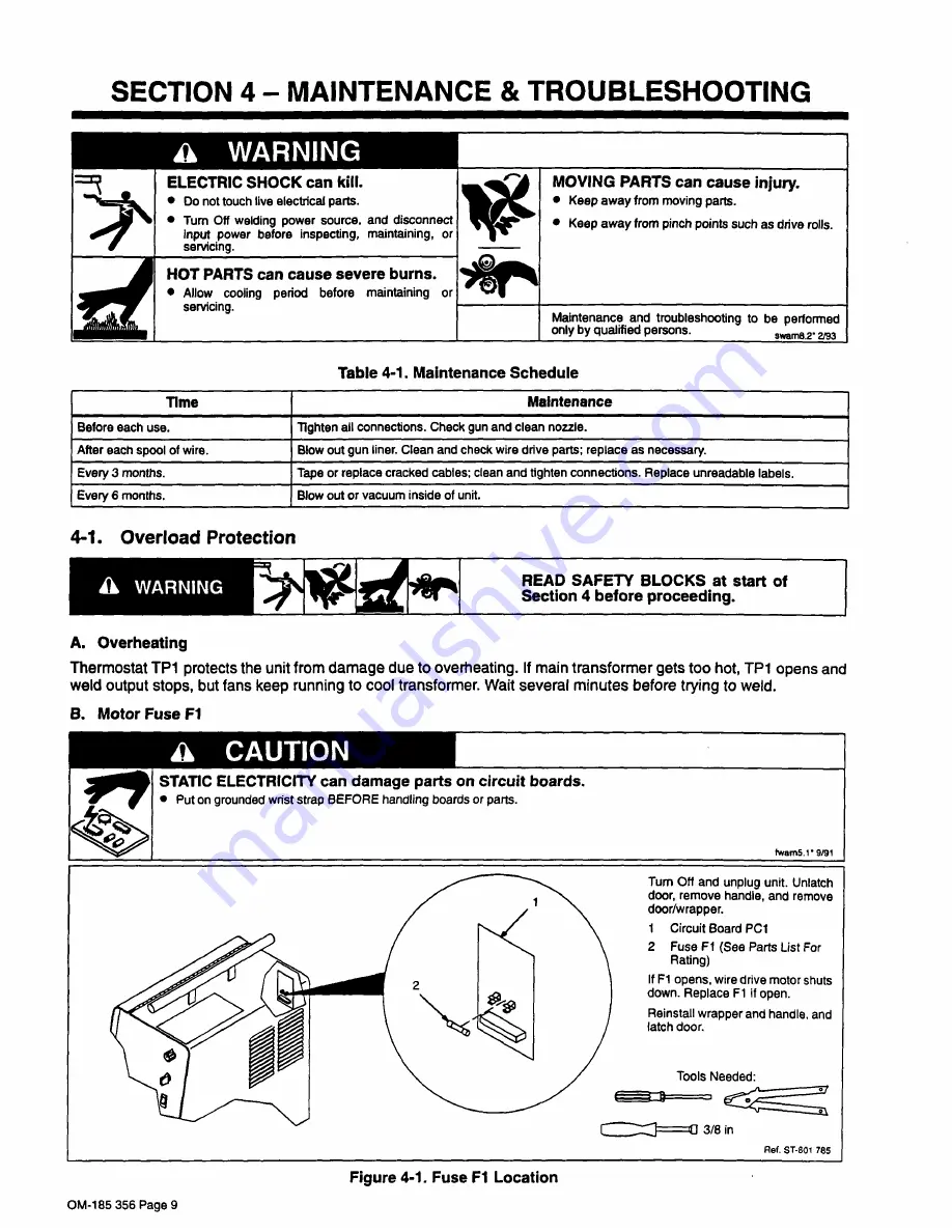 MAC TOOLS MW165 Owner'S Manual Download Page 14