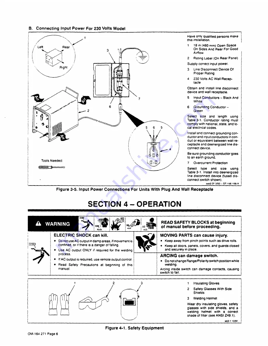 MAC TOOLS TIGW 150/230 V Owner'S Manual Download Page 10