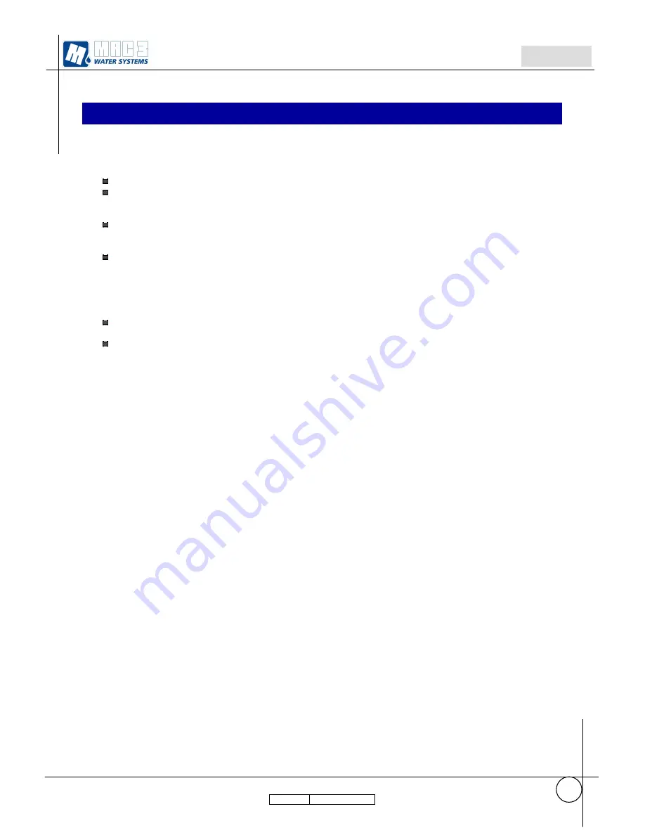 MAC3 HydroController HCW MT 1P User Manual Download Page 22