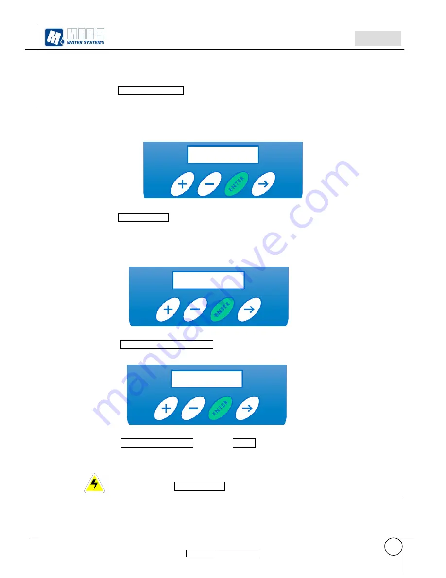 MAC3 HydroController HCW MT 1P User Manual Download Page 56