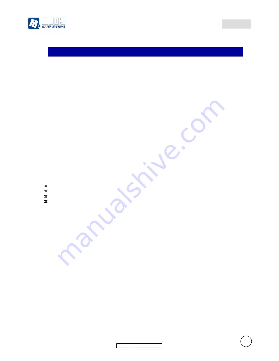 MAC3 HydroController HCW MT 1P User Manual Download Page 59