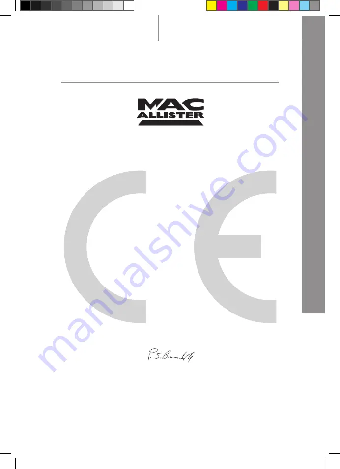 MacAllister 5052931013890 Manual Download Page 45