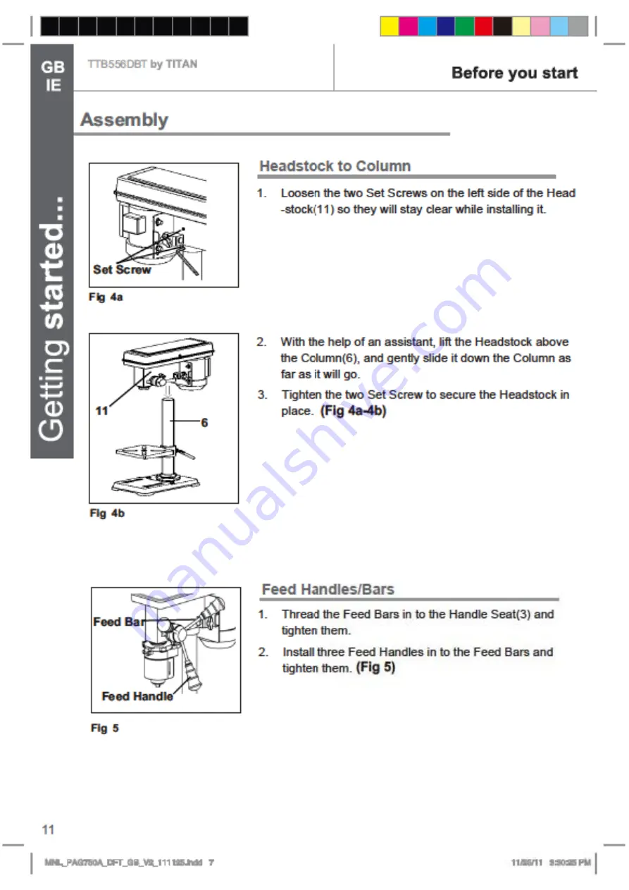 MacAllister MDPP500S Original Instructions Manual Download Page 11