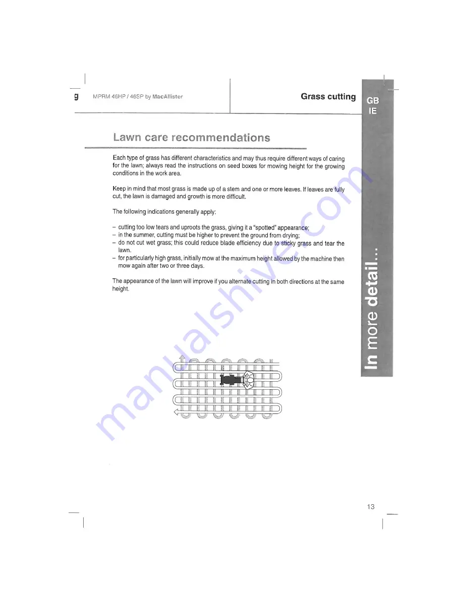 MacAllister MPRM 46HP Скачать руководство пользователя страница 13
