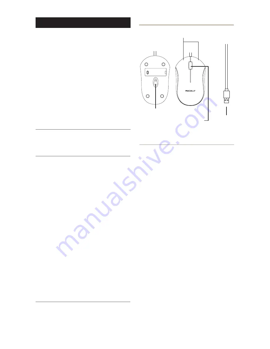 Macally QMOUSE User Manual Download Page 4