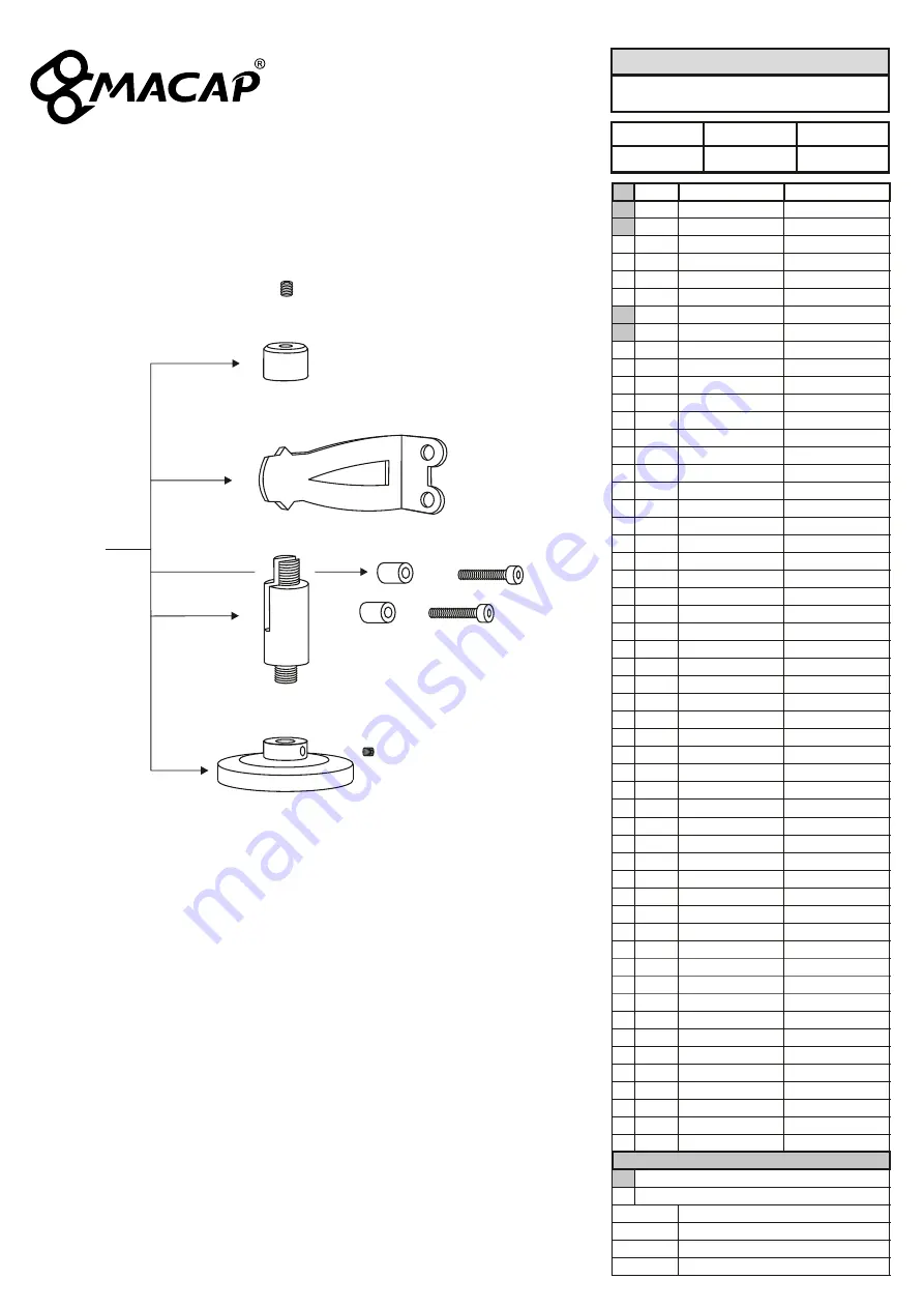 MACAP M42D Manual Download Page 4