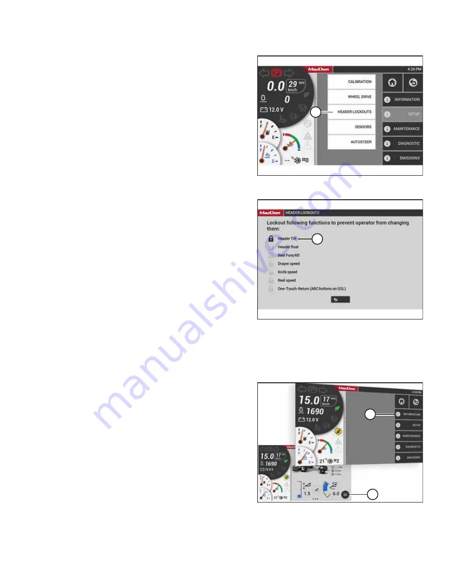 MacDon M2170NT Operator'S Manual Download Page 123