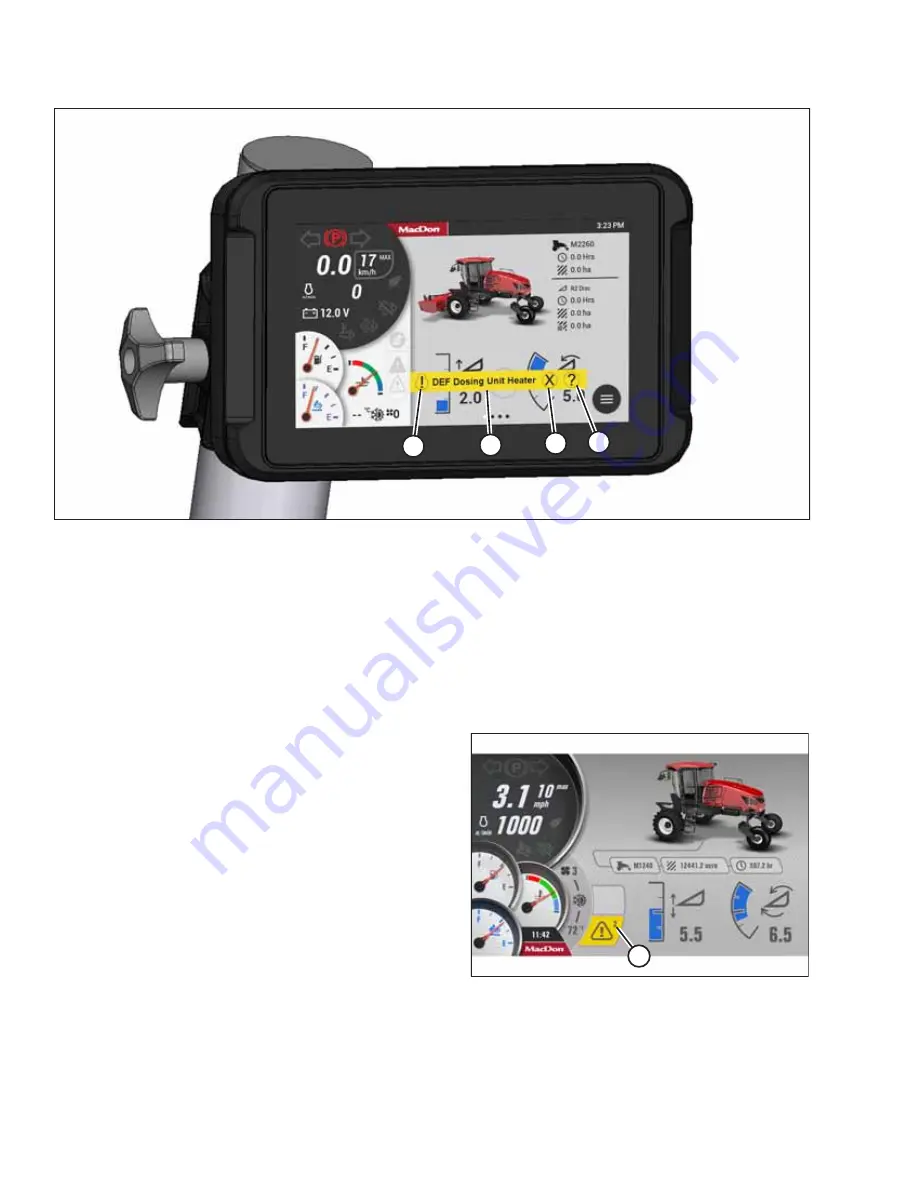 MacDon M2170NT Operator'S Manual Download Page 128