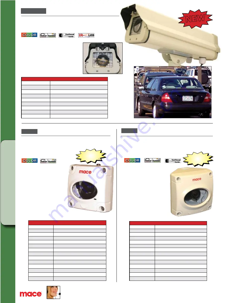 Mace CAM-50MH Brochure Download Page 34