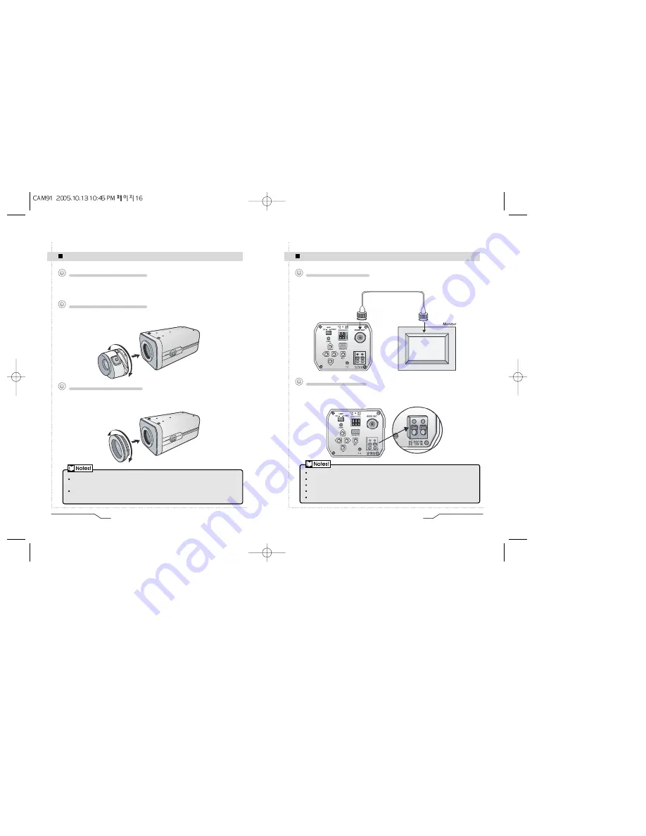 Mace CAM91 Instruction Manual Download Page 9