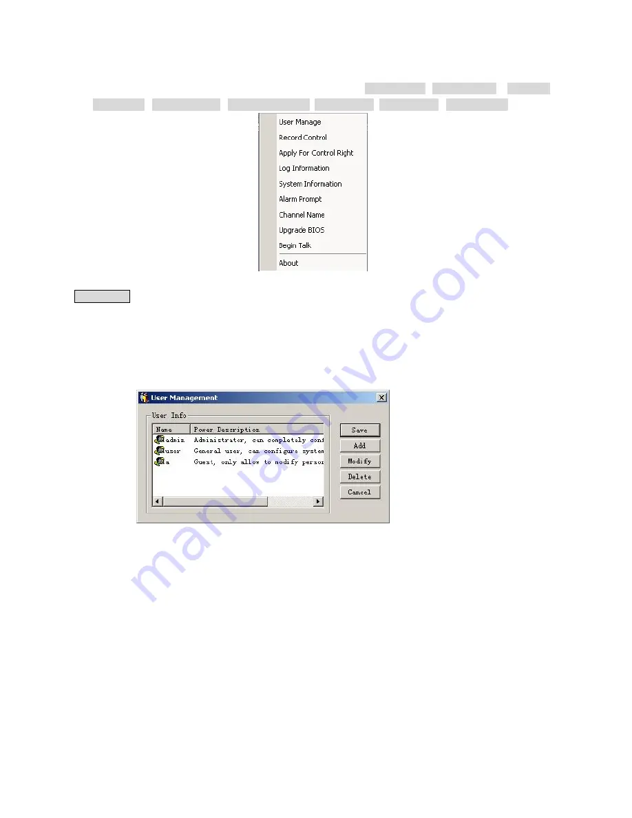 Mace DVR0404 Operation Manual Download Page 52