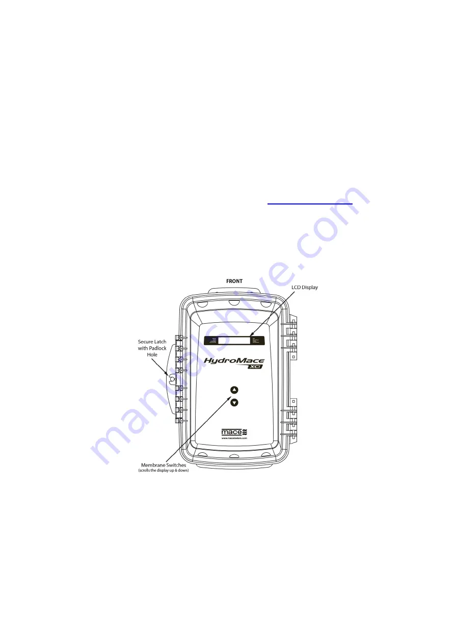 Mace HydroMace XCi Product Manual Download Page 18