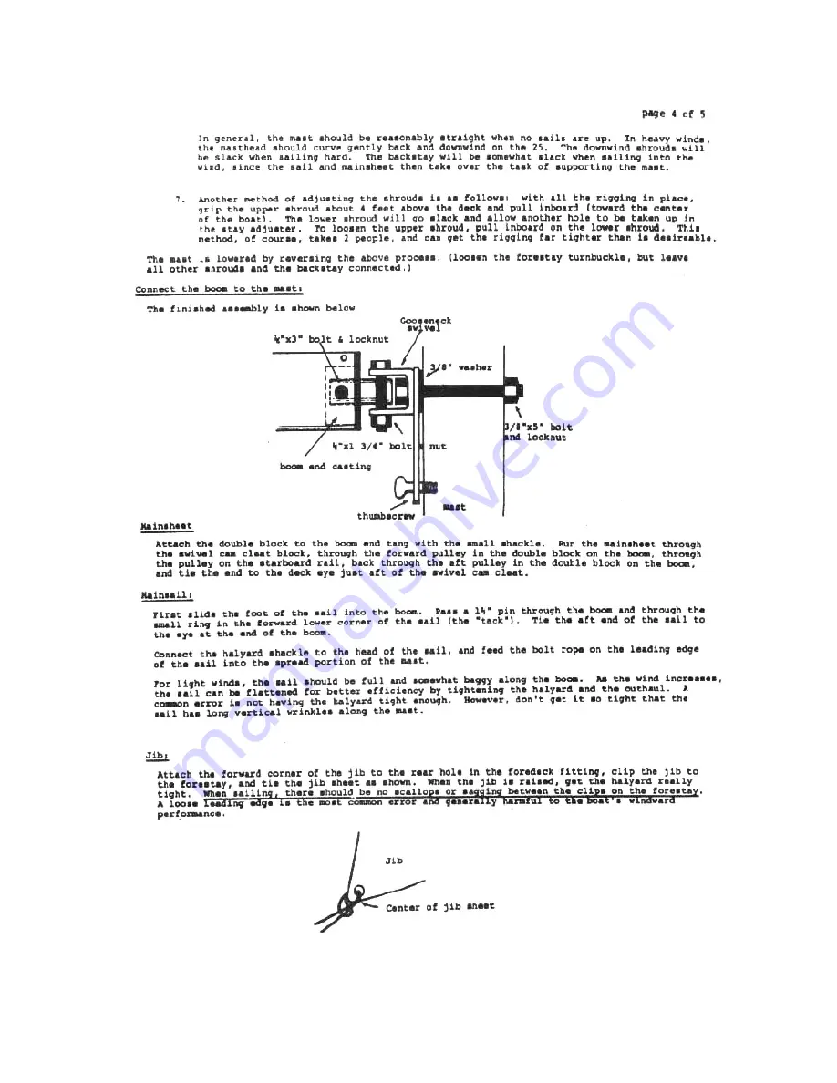 MACGREGOR Macgregor 25 Owner'S Instructions Manual Download Page 6