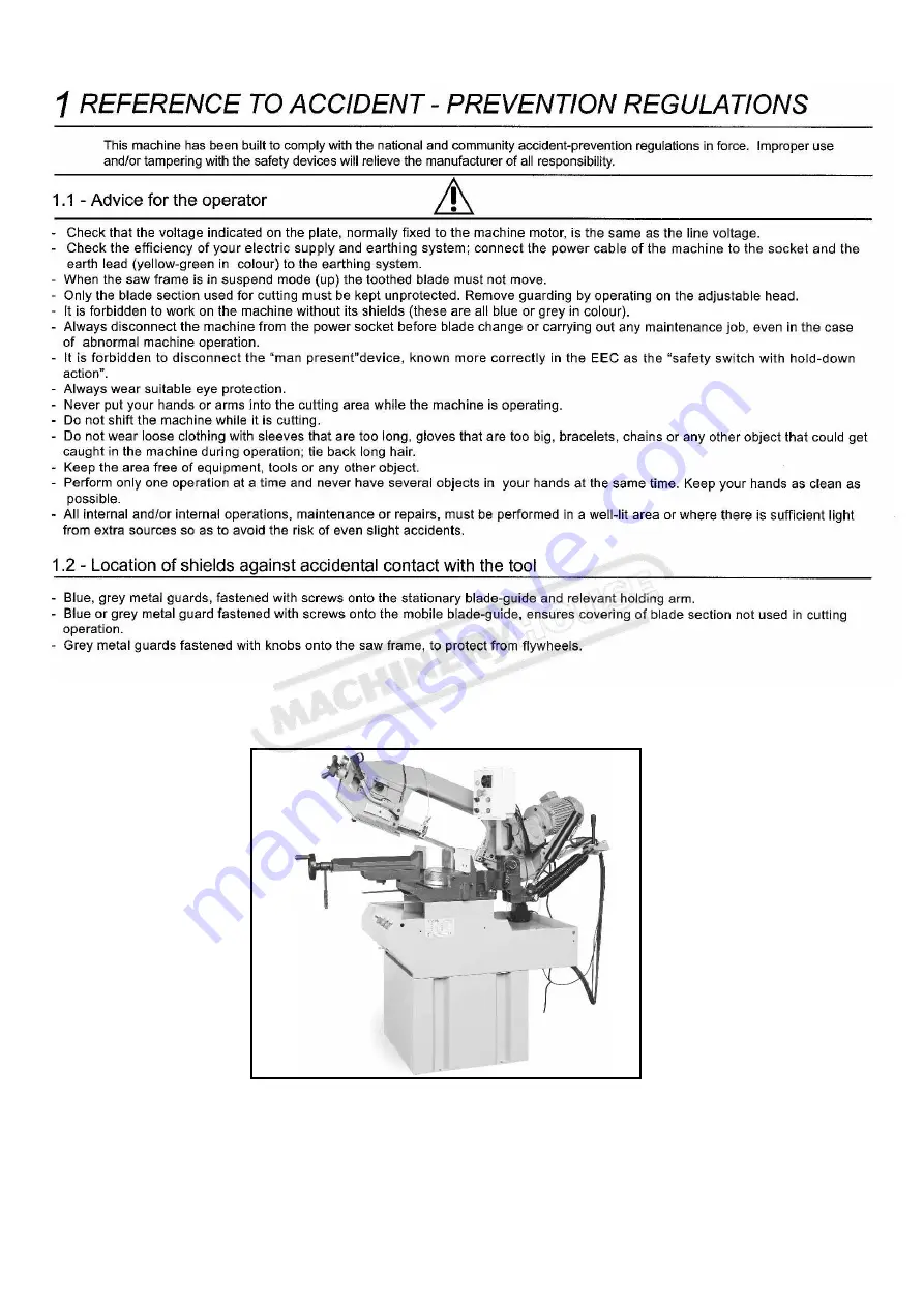 MachineryHouse B067D Скачать руководство пользователя страница 5