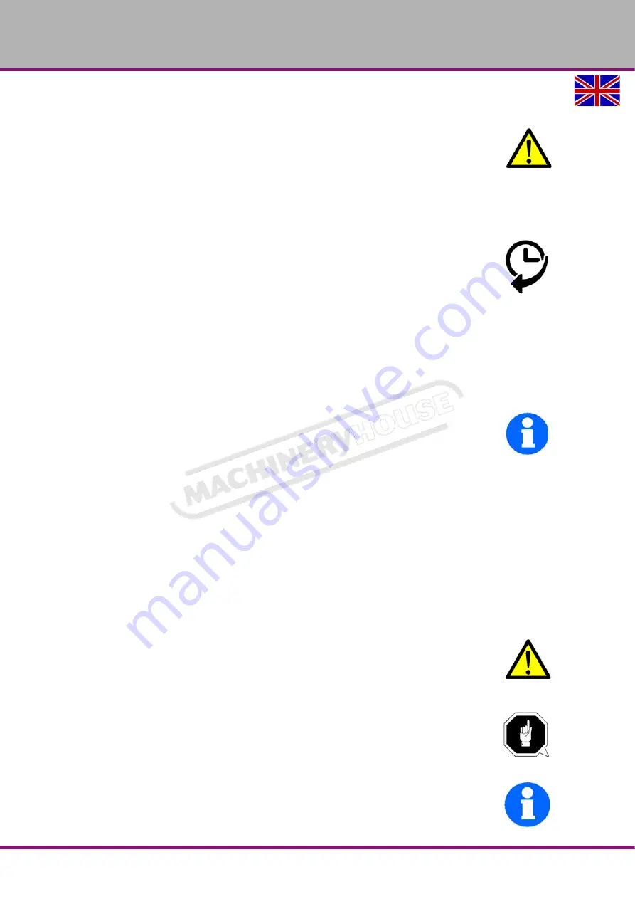 MachineryHouse HAFCO METALMASTER GHD-55G Operation Manual Download Page 83