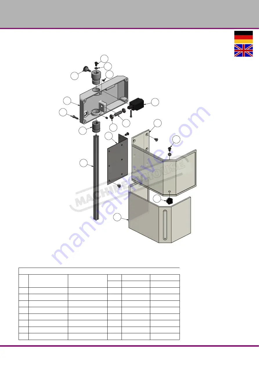 MachineryHouse HAFCO METALMASTER GHD-55G Operation Manual Download Page 113