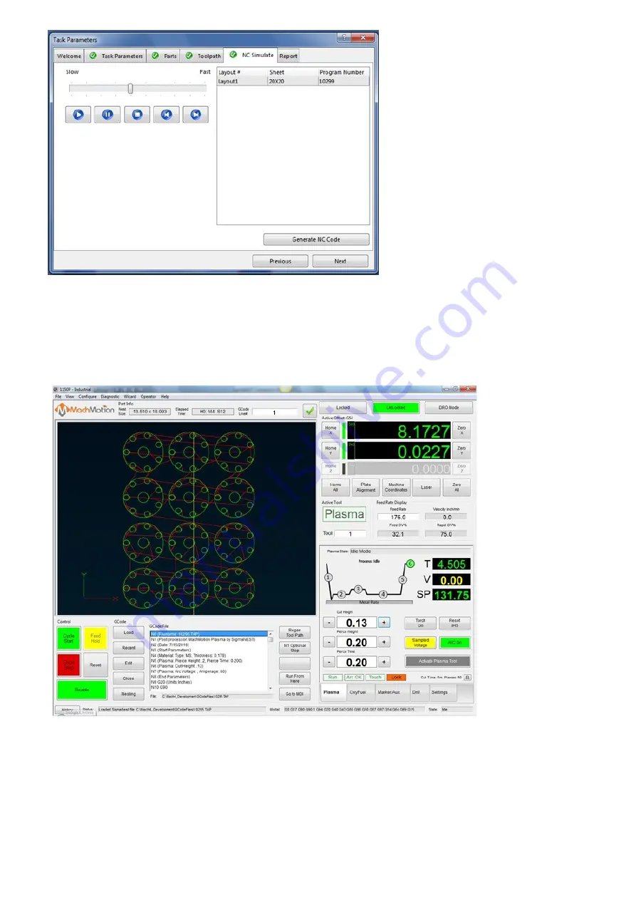 MachMotion SigmaNEST Скачать руководство пользователя страница 8