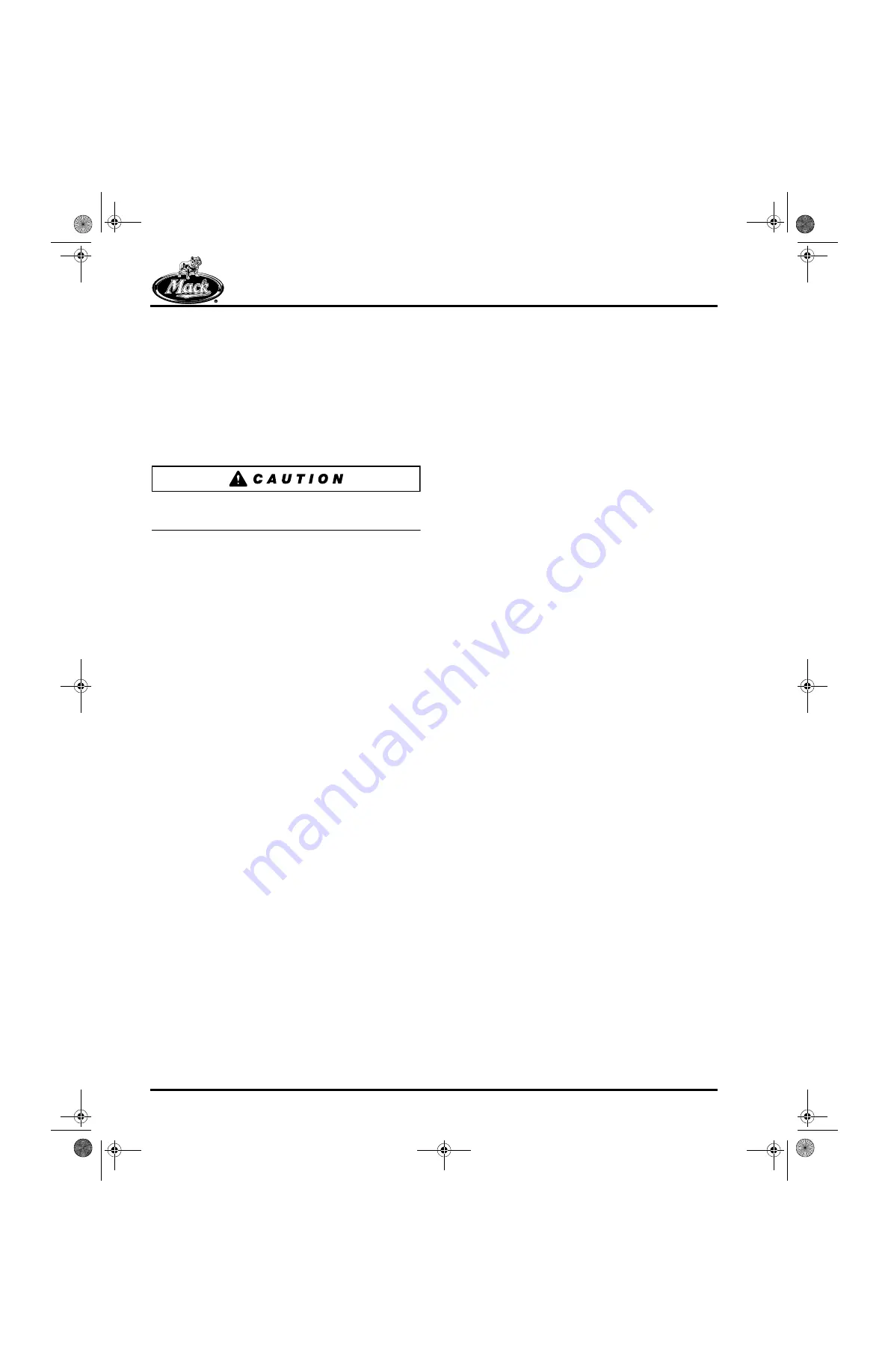 Mack E-TECH SB-210-034 Service Manual Download Page 182