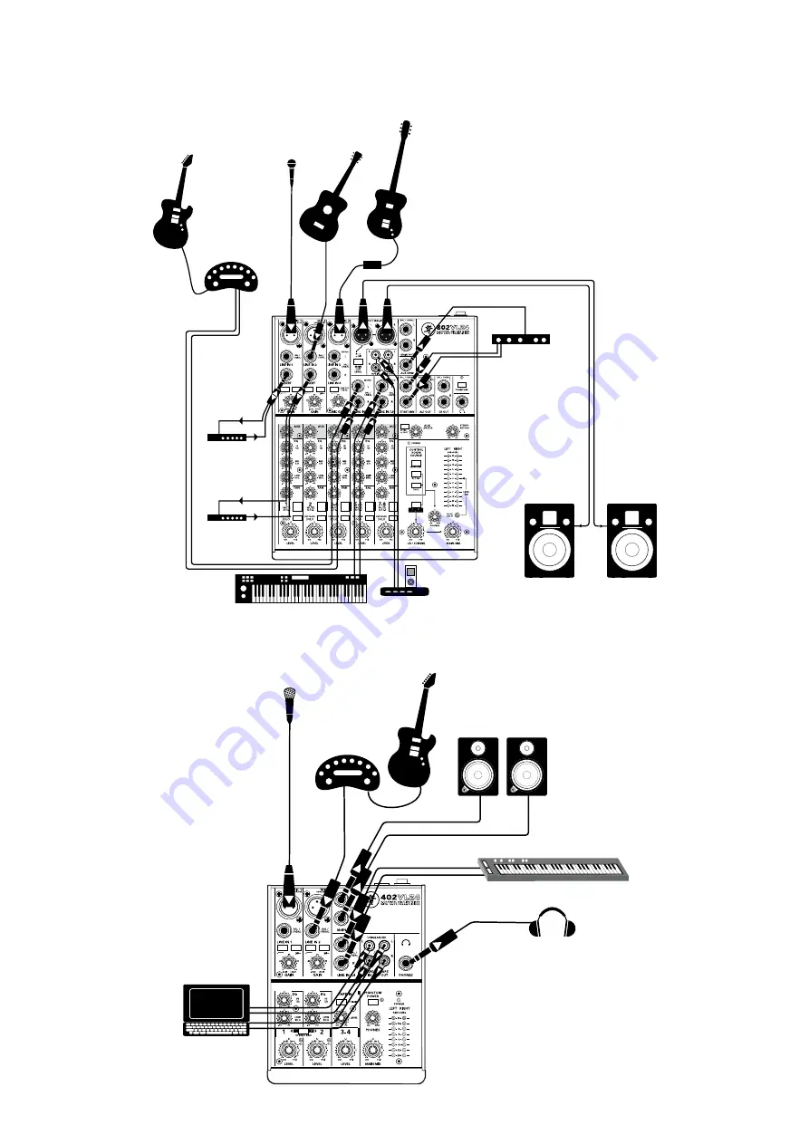 Mackie 402VLZ4 Quick Start Manual Download Page 6