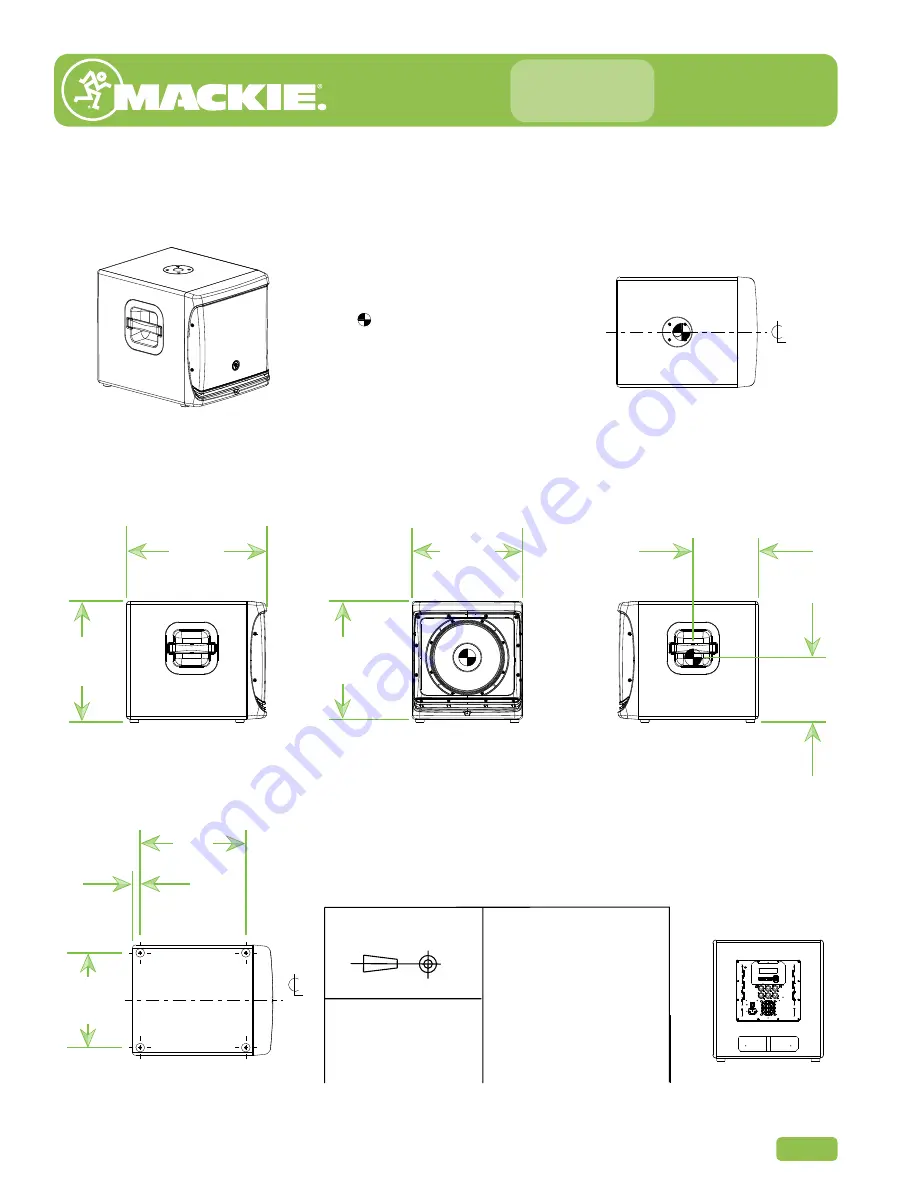 Mackie DLM12S Specifications Download Page 4