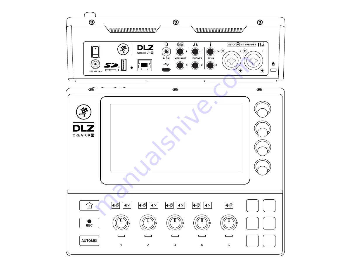 Mackie DLZ CREATOR XS Скачать руководство пользователя страница 2