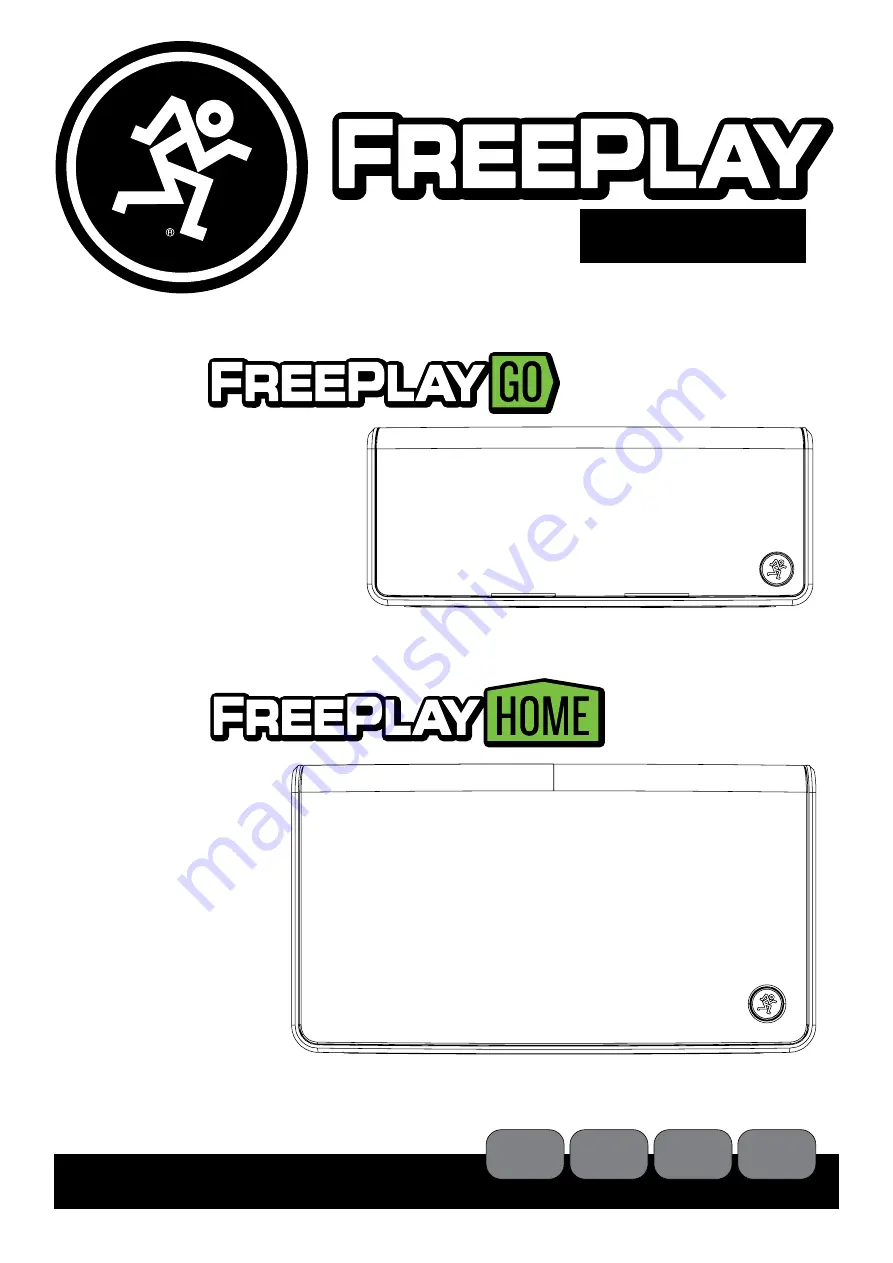 Mackie FreePlay HOME Скачать руководство пользователя страница 1