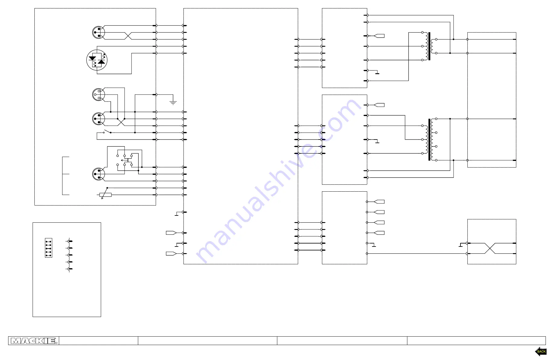 Mackie Fussion Series 3000 Wiring Diagram Download Page 2