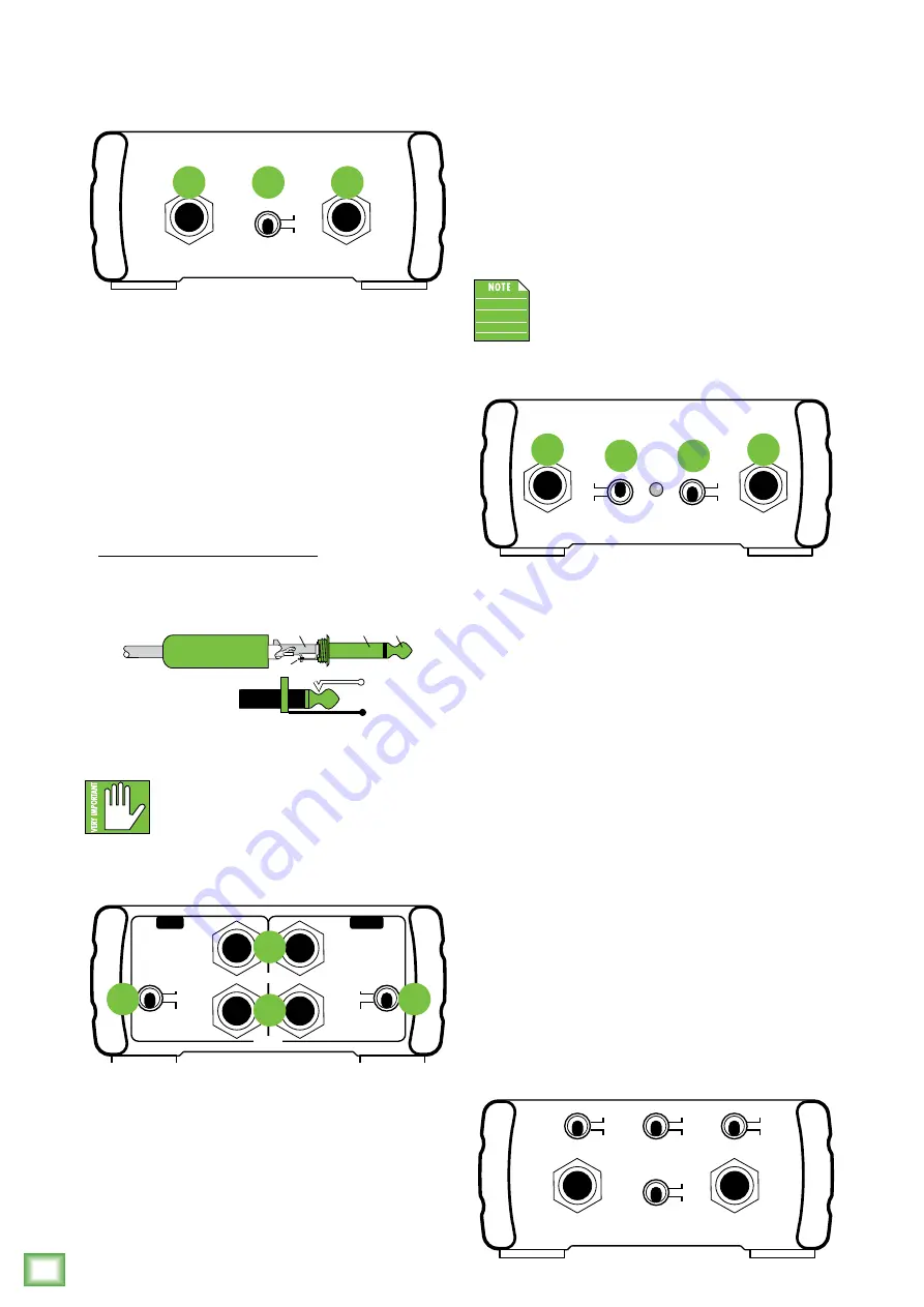 Mackie MDB-1P Owner'S Manual Download Page 8