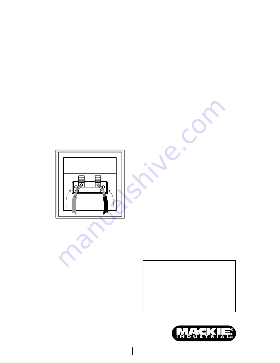 Mackie Monitor Series MR4 Скачать руководство пользователя страница 4