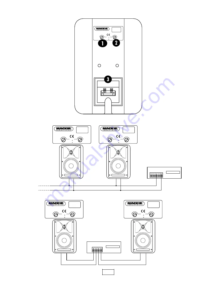 Mackie Monitor Series MR4T Скачать руководство пользователя страница 3