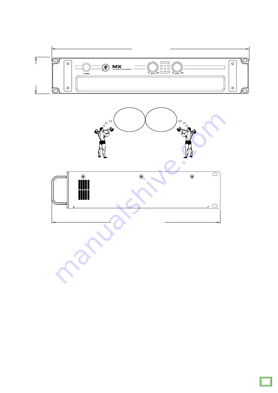 Mackie MX 3500 Скачать руководство пользователя страница 17