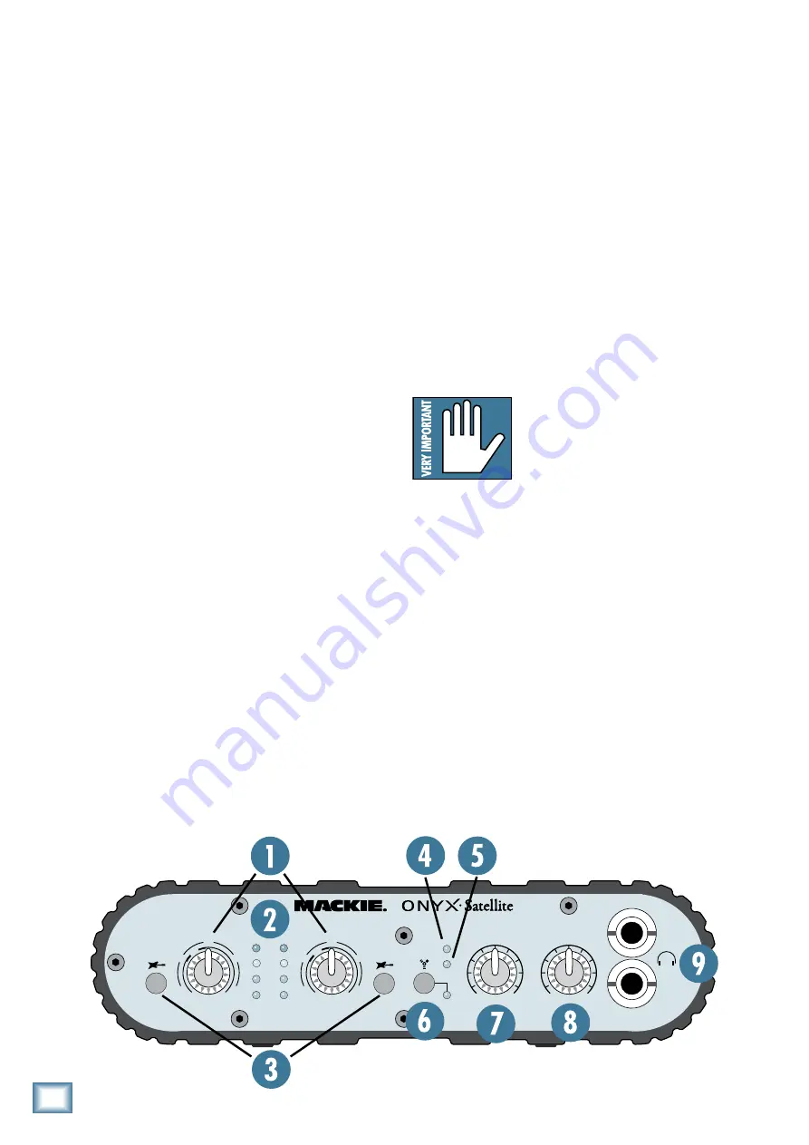 Mackie PORTABLE RECORDING PREAMP Owner'S Manual Download Page 18