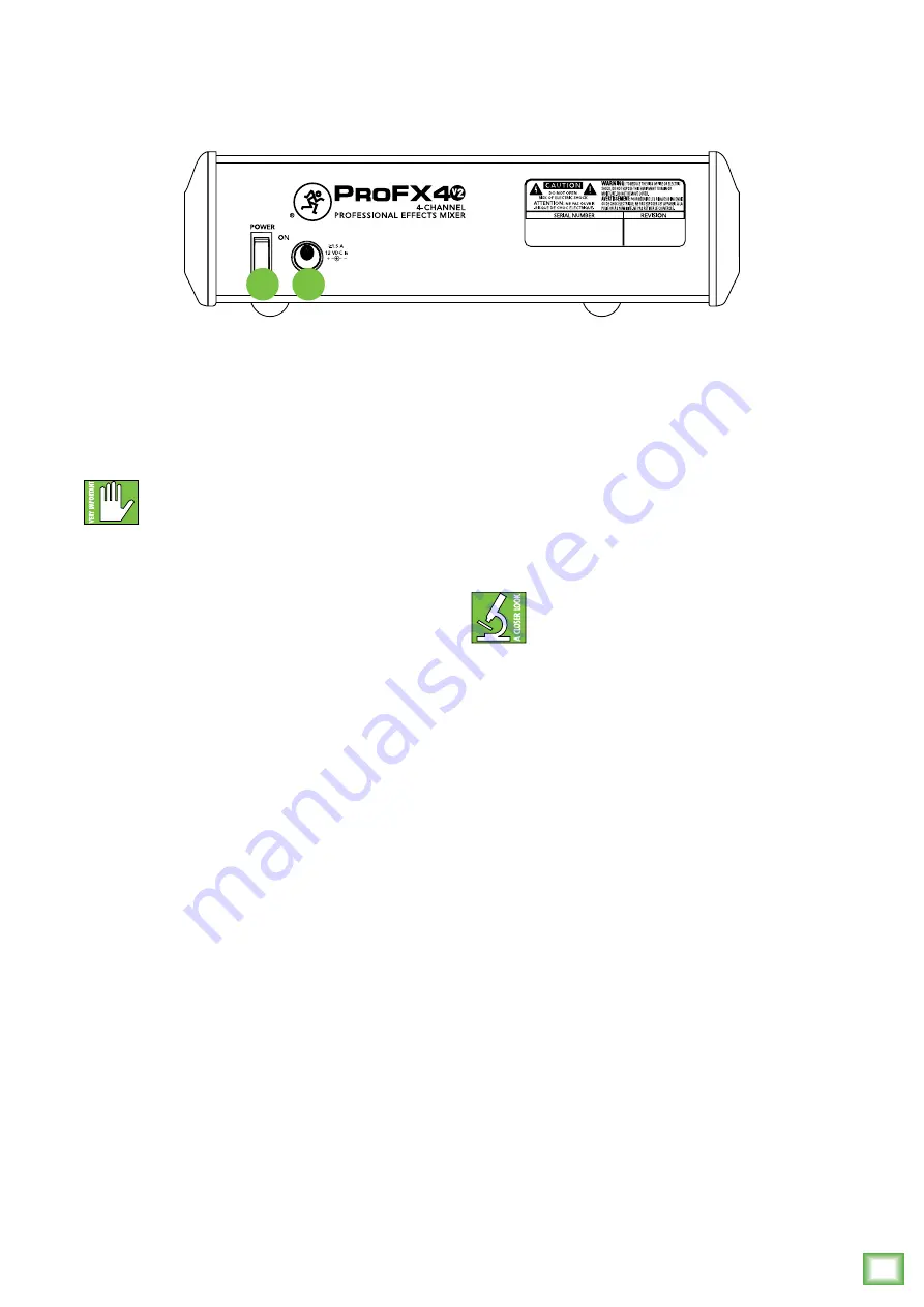 Mackie ProFX4 V2 Owner'S Manual Download Page 7