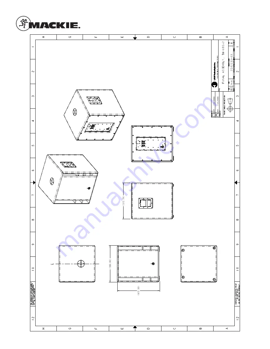 Mackie Thump18S Service Manual Download Page 9