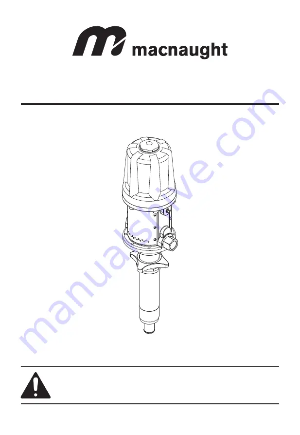 Macnaught HVOP3 Instruction Manual Download Page 1